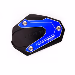 Motorcycle Foot Side Stand Extension Pad Kickstand Plate For Suzuki V-Strom - Blue-1050