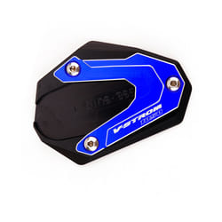 Motorcycle Foot Side Stand Extension Pad Kickstand Plate For Suzuki V-Strom - Blue-1050