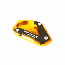 Motorcycle Foot Side Stand Extension Pad Kickstand Plate For Suzuki V-Strom - Vstrom650-Gold
