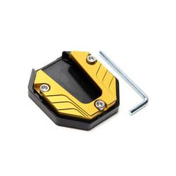 Scooter Motorcycle Bike Kickstand Extender Foot Side Stand Extension Pad - 2