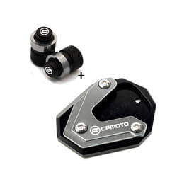 For CFMOTO 650MT 800MT 650TR-G 650 TR-G TRG Motorcycle CNC Tire valve - A Set-Grey