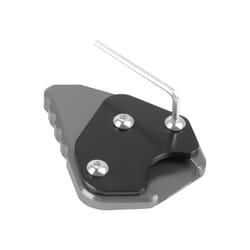 Motorcycle CNC Kickstand Extension Pad Foot Side Stand Plate For SUZUKI - titanium