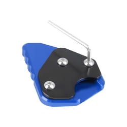 Motorcycle CNC Kickstand Extension Pad Foot Side Stand Plate For SUZUKI - blue