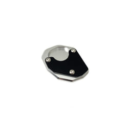 Fit For Trident 660 Aluminium Kickstand Foot Side Stand Extension Pad - Black