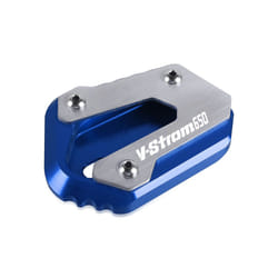 VSTROM 650 XT Motorcycle Kickstand Foot Side Stand Enlarge Extension Plate - VStrom650 logo