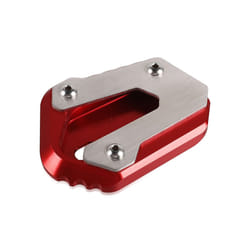 VSTROM 650 XT Motorcycle Kickstand Foot Side Stand Enlarge Extension Plate - Red