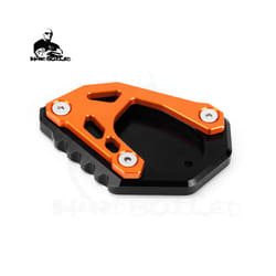 1050 1090 1190 1290 Adv. Kickstand Foot Side Stand Extension Pad Support - NO LOGO ORANGE 2