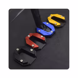 Universal Scooter Motorcycle Bike Kickstand Extender Foot Side Stand Extension - Black