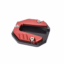 Scooter Motorcycle Bike Aluminum Alloy Kickstand Extender Foot Side Stand - 1Pcs Color Random