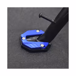 Motorcycle Bike Kickstand Extender Foot Side Stand Extension Foot Pad - gold