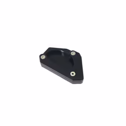 CNC Kickstand Foot Side Stand Extension Pad Support Plate For SUZUKI V-STROM - Black