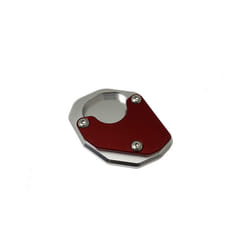 Fit For Trident 660 TRIDENT660 Aluminium Kickstand Foot Side Stand Extension - Red