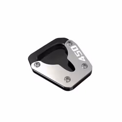 FOR KOVE 450 Rally rally 2023 Motorcycle Side Kickstand Extension Plate - 450 silver