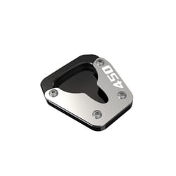 FOR KOVE 450 Rally rally 2023 Motorcycle Side Kickstand Extension Plate - 450 silver