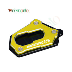 Motorcycle Kickstand Support Plate Foot Side Stand Extension Pad Accessories - R1250GS Golden