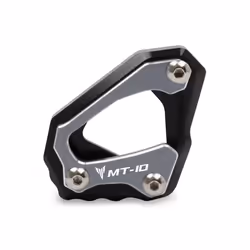 Motorcycle CNC Kickstand Foot Side Stand Extension Pad Support Plate For - titanium