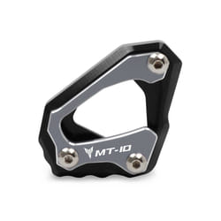 Motorcycle CNC Kickstand Foot Side Stand Extension Pad Support Plate For - titanium