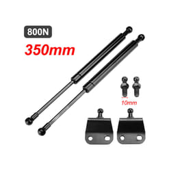 2Pcs 800N Gas Strut Bars Gas Spring Support 300/350/400/450/500mm For - 350mm