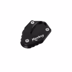 For Honda Monkey 125 MONKEY125 Z125 Z 125 2008-2023 Motorcycle CNC Kickstand - Black logo Monkey