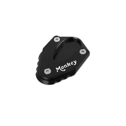 For Honda Monkey 125 MONKEY125 Z125 Z 125 2008-2023 Motorcycle CNC Kickstand - Black logo Monkey