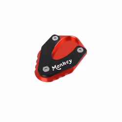 For Honda Monkey 125 MONKEY125 Z125 Z 125 2008-2023 Motorcycle CNC Kickstand - Red logo Monkey