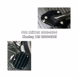 For Honda Monkey 125 MONKEY125 Z125 Z 125 2008-2023 Motorcycle CNC Kickstand - Black no logo