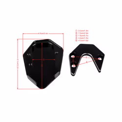For SUZUKI GW250 GSX250R GSX 250 R 2021-2023 DL250 Motorcycle Kickstand - red-DL250