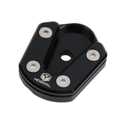 Aluminum Alloy Kickstand Extender Foot Side Stand Extension Foot Pad Support - Black