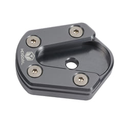 Aluminum Alloy Kickstand Extender Foot Side Stand Extension Foot Pad Support - Grey