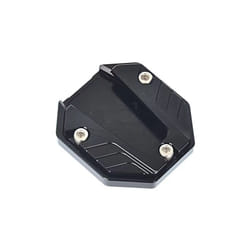 Universal Kickstand Extender Foot Side Stand Extension Foot Pad Support - Black