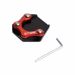 For HONDA ST125 DAX125 2022 2023 2024 Accessories Kickstand Foot Side - Red