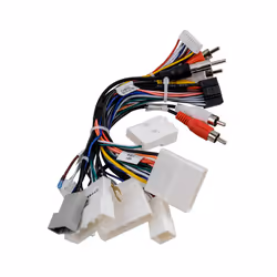16-Pin Stereo Radio Plug Power Cable Adapter Wiring Harness Fit for Nissan