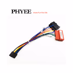 16 Pin to 15Pin Radio Wiring Harness 16P Male Plug Bluetooth Transmitters