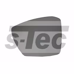 Wing Mirror Glass; S-TEC; Left; for SKODA; 5E0857521C