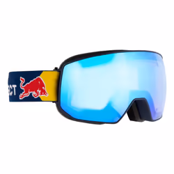 RedBull SPECT FINK winter sport goggles Blue Unisex Blue, Chrome