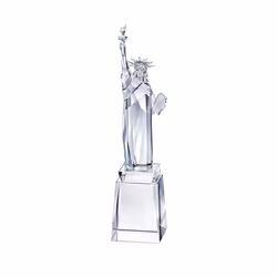 SWAROVSKI Statue of Liberty Figurine  Crystal  White  13.6 x 3.1 x 3.1 cm