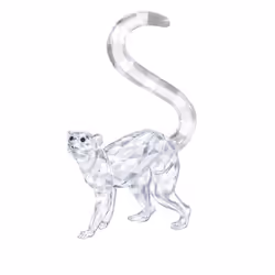 SWAROVSKI Lemur Figurine Crystal White 9.9 x 6.2 x 2.6 cm