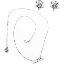 Karl Lagerfeld 5512307 Ladies Necklace and Earrings Gift Set