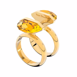 Anillo Para Mujer Con Cierre Magnético Lucent - yellow, 50
