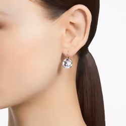 Swarovski 5628351 earring Clip-on earrings Metal Silver, White - Additional view 5