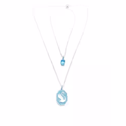 Colgante Para Mujer Swan 5628546 - blue, TU