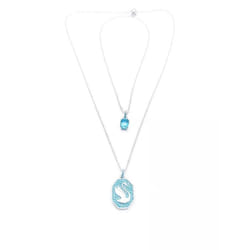 Colgante Para Mujer Swan 5628546 - blue, TU