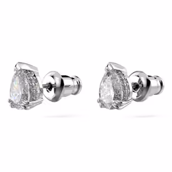 Swarovski Stilla Stud earrings Metal White