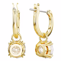 Swarovski 5638802 earring Clip-on earrings Metal Gold, White - Additional view 4