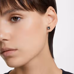 Swarovski 5642511 earring Stud earrings Metal Black - Additional view 4
