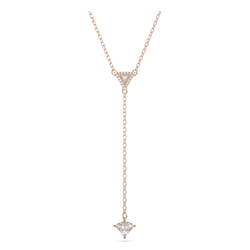 Swarovski Stilla Y Chain necklace Female Metal