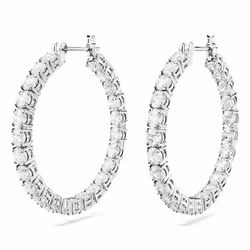 Swarovski 5647715 earring Clip-on earrings Metal Silver, White - Additional view 3