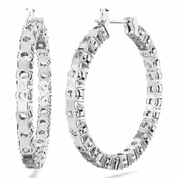 Swarovski 5647715 earring Clip-on earrings Metal Silver, White - Additional view 4