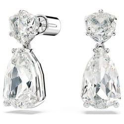 Swarovski 5661683 earring Stud earrings Metal Silver, White