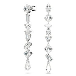 Swarovski 5661687 earring Stud earrings Metal Silver, White